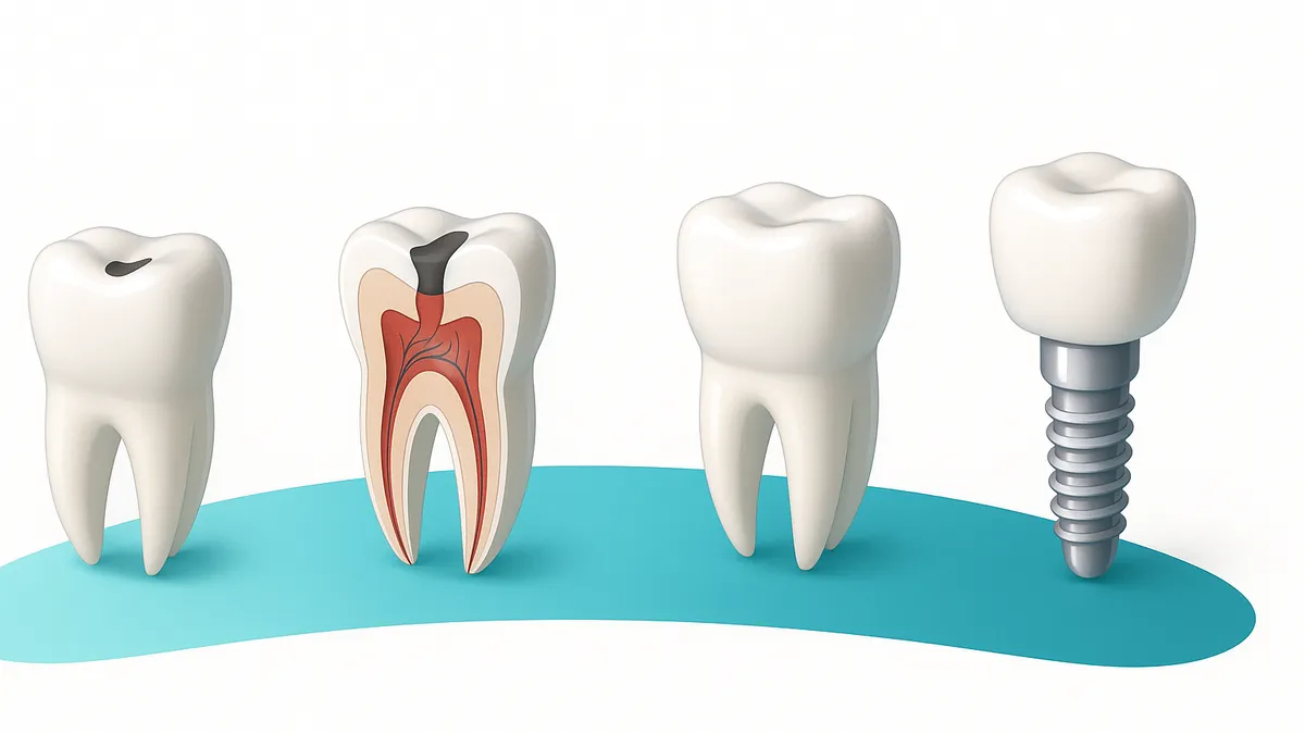consecuencias de no ir al dentista: de caries a implante