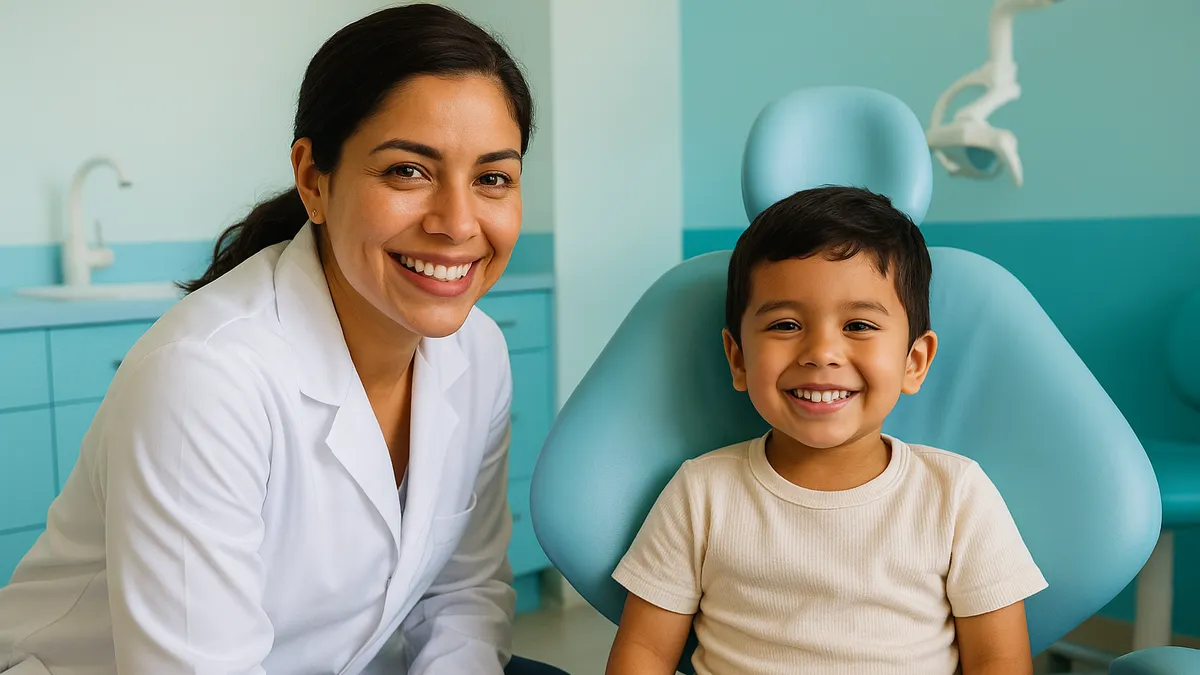 primera visita del niño al dentista