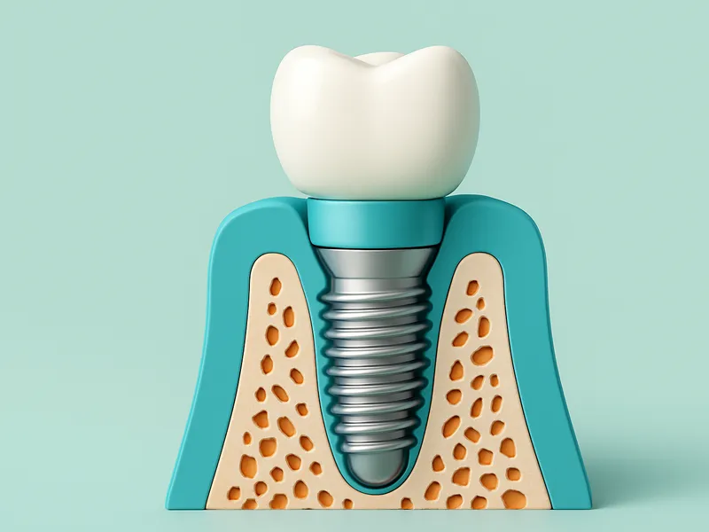 implante dental titanio
